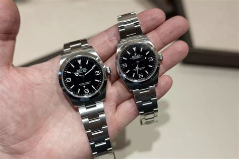 what type of watch is rolex explorer|rolex explorer 36mm vs 40mm.